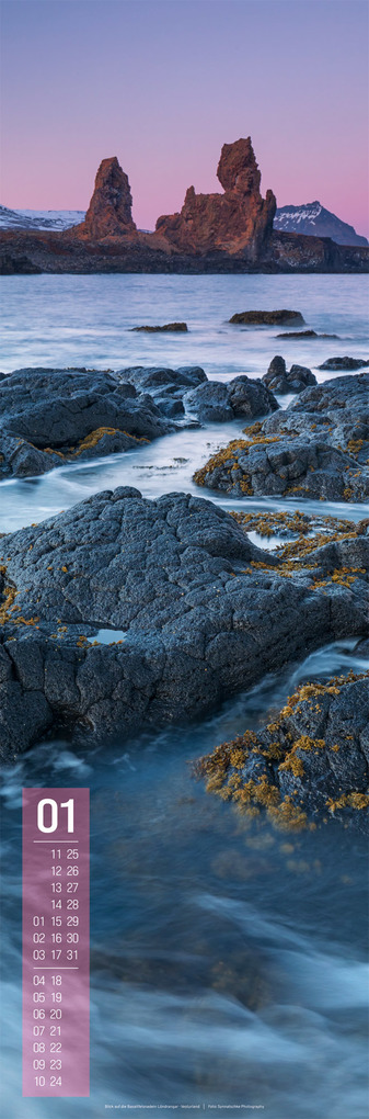 Weitere Ansicht: Island Vertikal Kalender 2027 | Ackermann Kunstverlag GmbH
