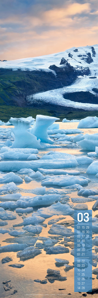 Weitere Ansicht: Island Vertikal Kalender 2027 | Ackermann Kunstverlag GmbH
