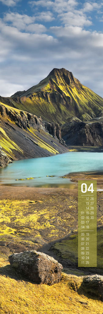 Weitere Ansicht: Island Vertikal Kalender 2027 | Ackermann Kunstverlag GmbH