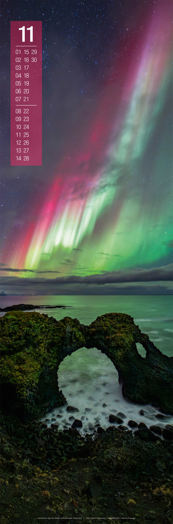 Weitere Ansicht: Island Vertikal Kalender 2027 | Ackermann Kunstverlag GmbH