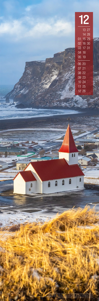 Weitere Ansicht: Island Vertikal Kalender 2027 | Ackermann Kunstverlag GmbH