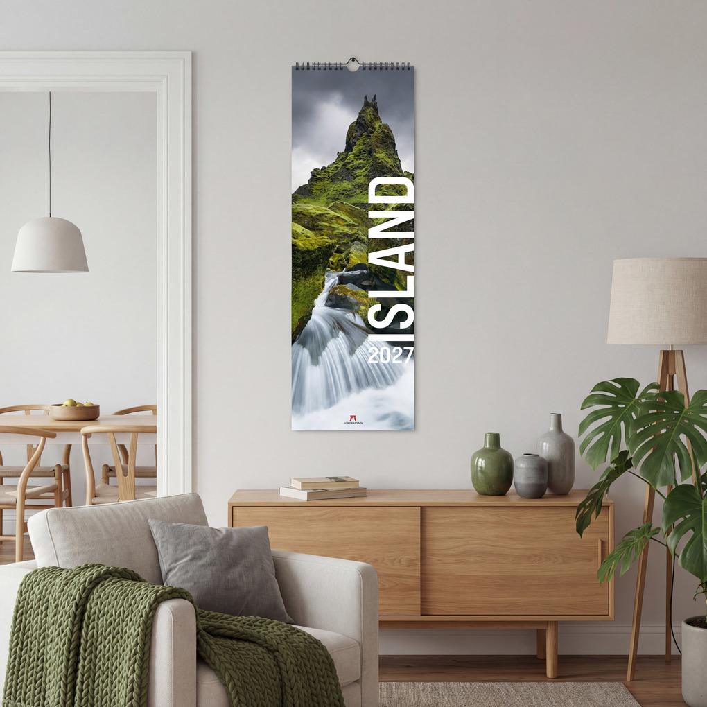 Weitere Ansicht: Island Vertikal Kalender 2027 | Ackermann Kunstverlag GmbH