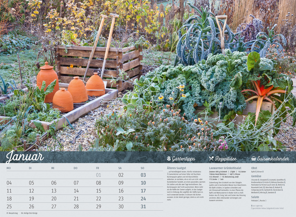 Weitere Ansicht: Landliebe Garten-Kalender 2027 | Ackermann Kunstverlag GmbH