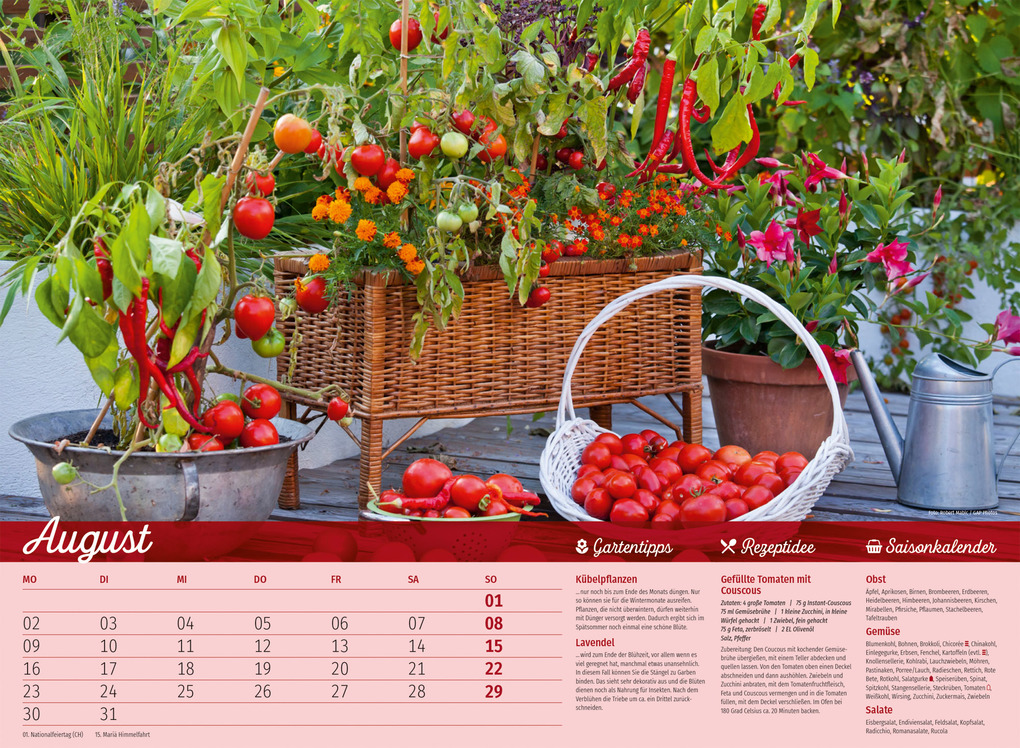 Weitere Ansicht: Landliebe Garten-Kalender 2027 | Ackermann Kunstverlag GmbH