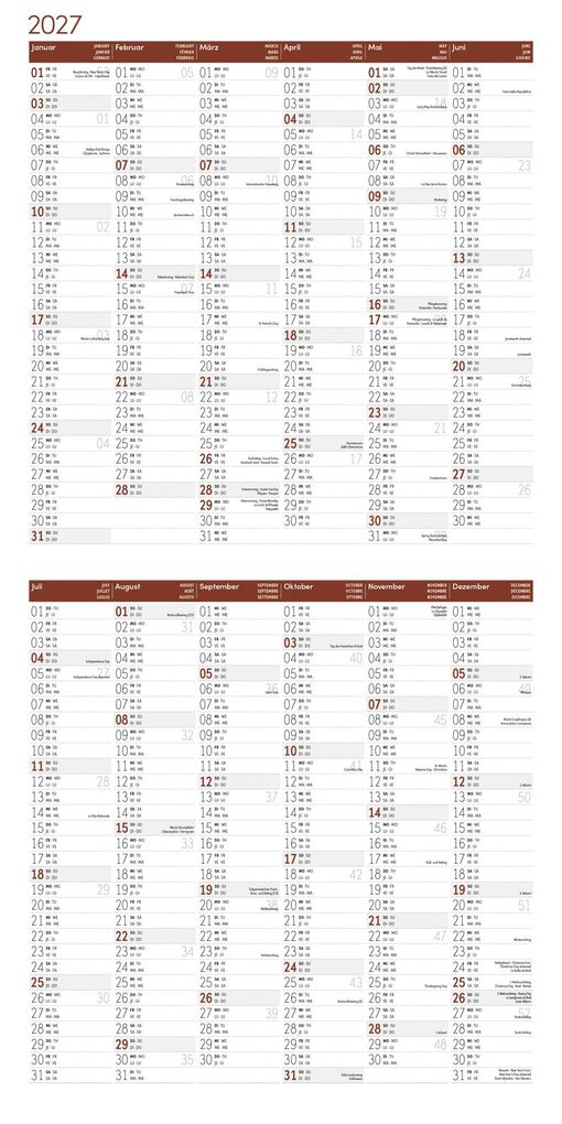 Weitere Ansicht: Pferde Kalender 2027 - 30x30 - Art12 | Ackermann Kunstverlag GmbH