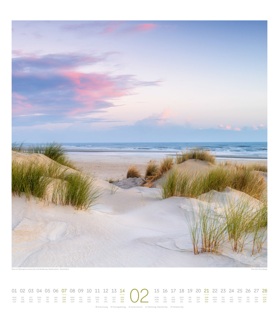 Weitere Ansicht: Meeresstille Kalender 2027 | Ackermann Kunstverlag GmbH