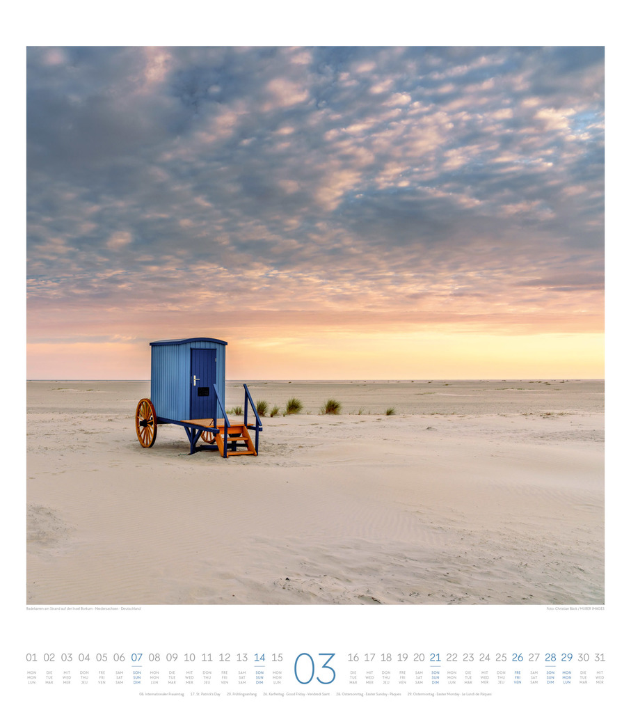 Weitere Ansicht: Meeresstille Kalender 2027 | Ackermann Kunstverlag GmbH