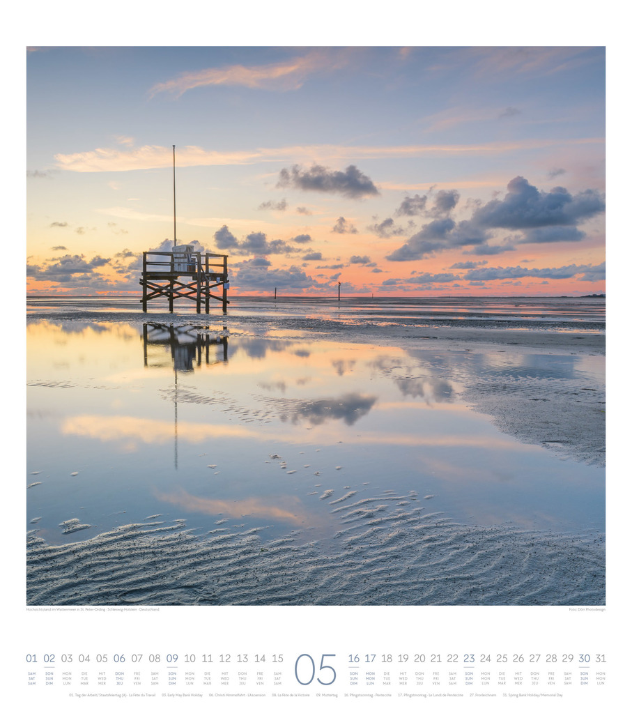 Weitere Ansicht: Meeresstille Kalender 2027 | Ackermann Kunstverlag GmbH
