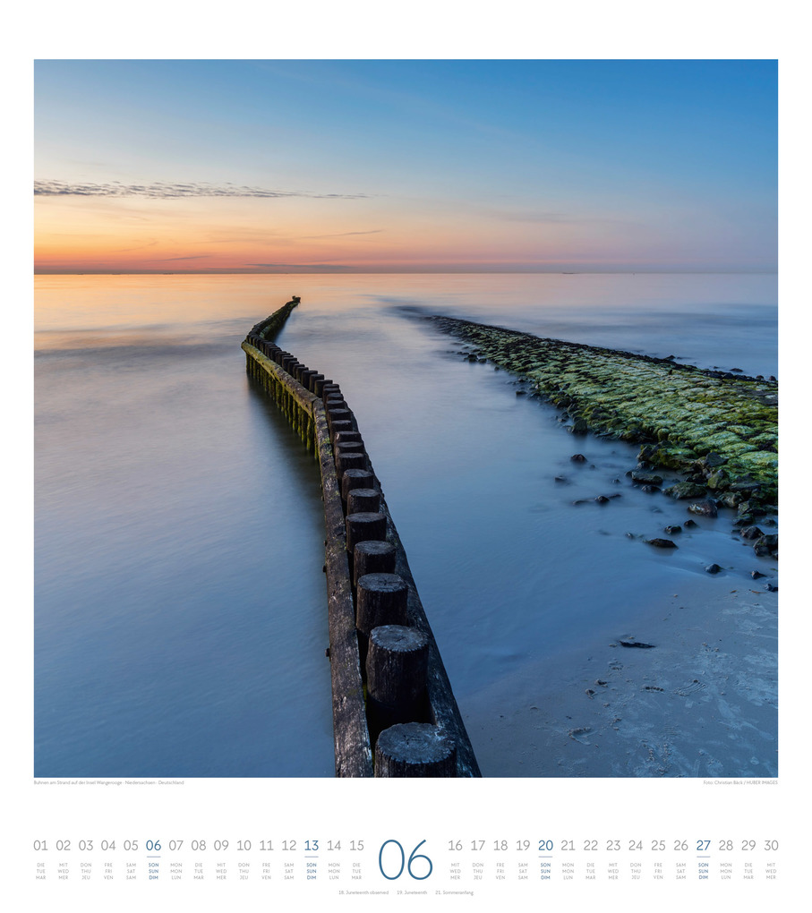 Weitere Ansicht: Meeresstille Kalender 2027 | Ackermann Kunstverlag GmbH