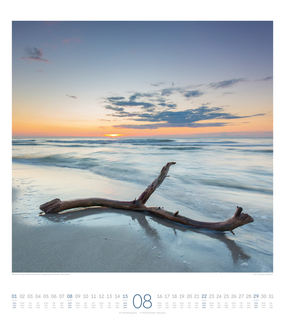 Weitere Ansicht: Meeresstille Kalender 2027 | Ackermann Kunstverlag GmbH
