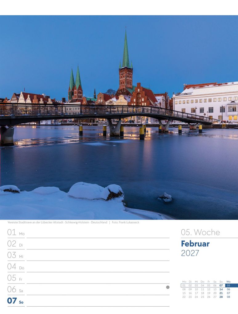 Weitere Ansicht: Am Meer Wochenplaner Kalender 2027 | Ackermann Kunstverlag GmbH