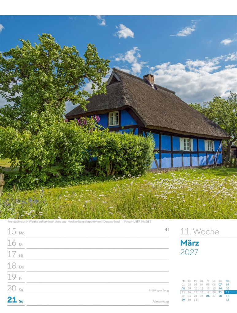 Weitere Ansicht: Am Meer Wochenplaner Kalender 2027 | Ackermann Kunstverlag GmbH