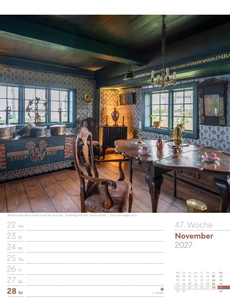 Weitere Ansicht: Am Meer Wochenplaner Kalender 2027 | Ackermann Kunstverlag GmbH