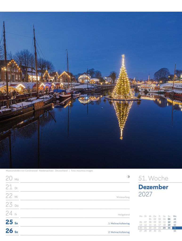Weitere Ansicht: Am Meer Wochenplaner Kalender 2027 | Ackermann Kunstverlag GmbH