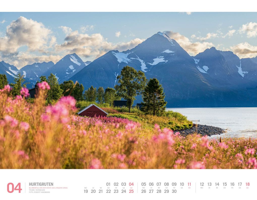 Weitere Ansicht: Hurtigruten Kalender 2027 | Unterwegs zwischen Bergen und Kirkenes | Ackermann Kunstverlag GmbH