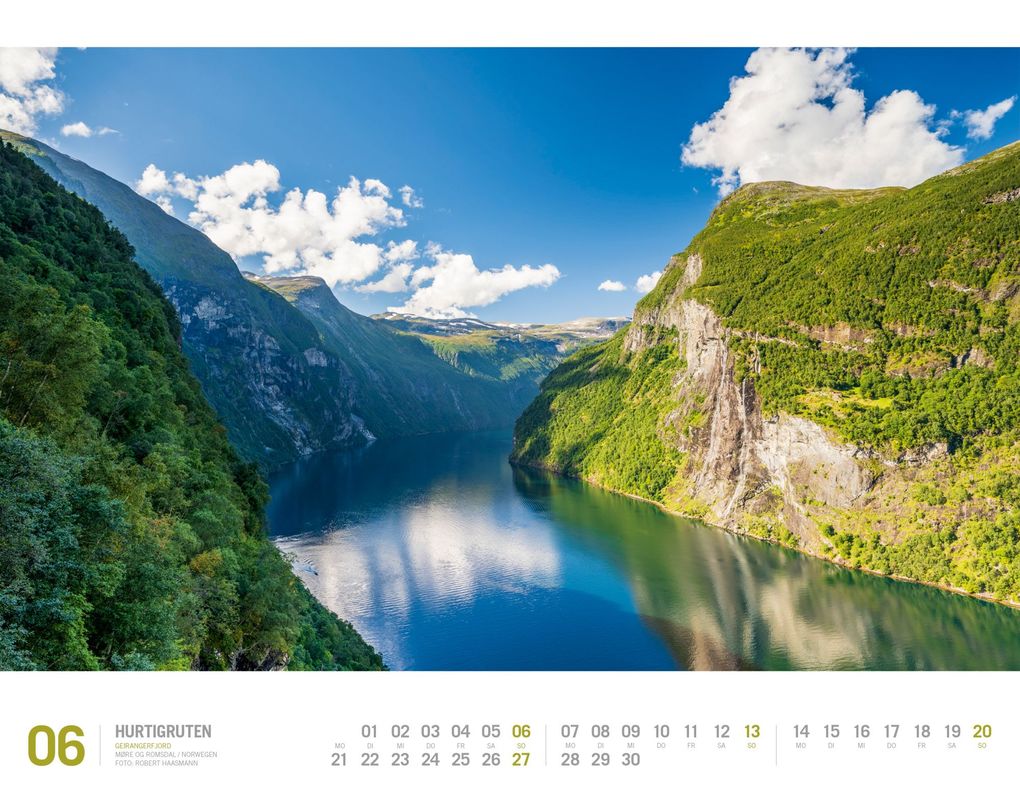 Weitere Ansicht: Hurtigruten Kalender 2027 | Unterwegs zwischen Bergen und Kirkenes | Ackermann Kunstverlag GmbH