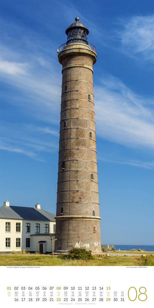Weitere Ansicht: Leuchttürme Kalender 2027 | Ackermann Kunstverlag GmbH