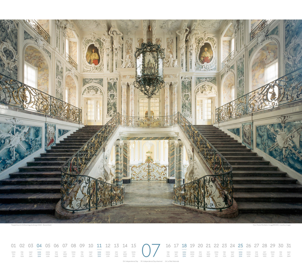 Weitere Ansicht: Treppen Kalender 2027 | Ackermann Kunstverlag GmbH