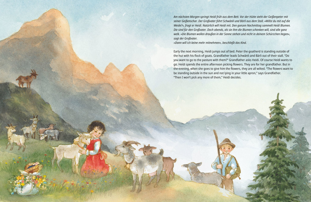 Weitere Ansicht: Heidi (Deutsch-Englisch) | Johanna Spyri, Katja Alves