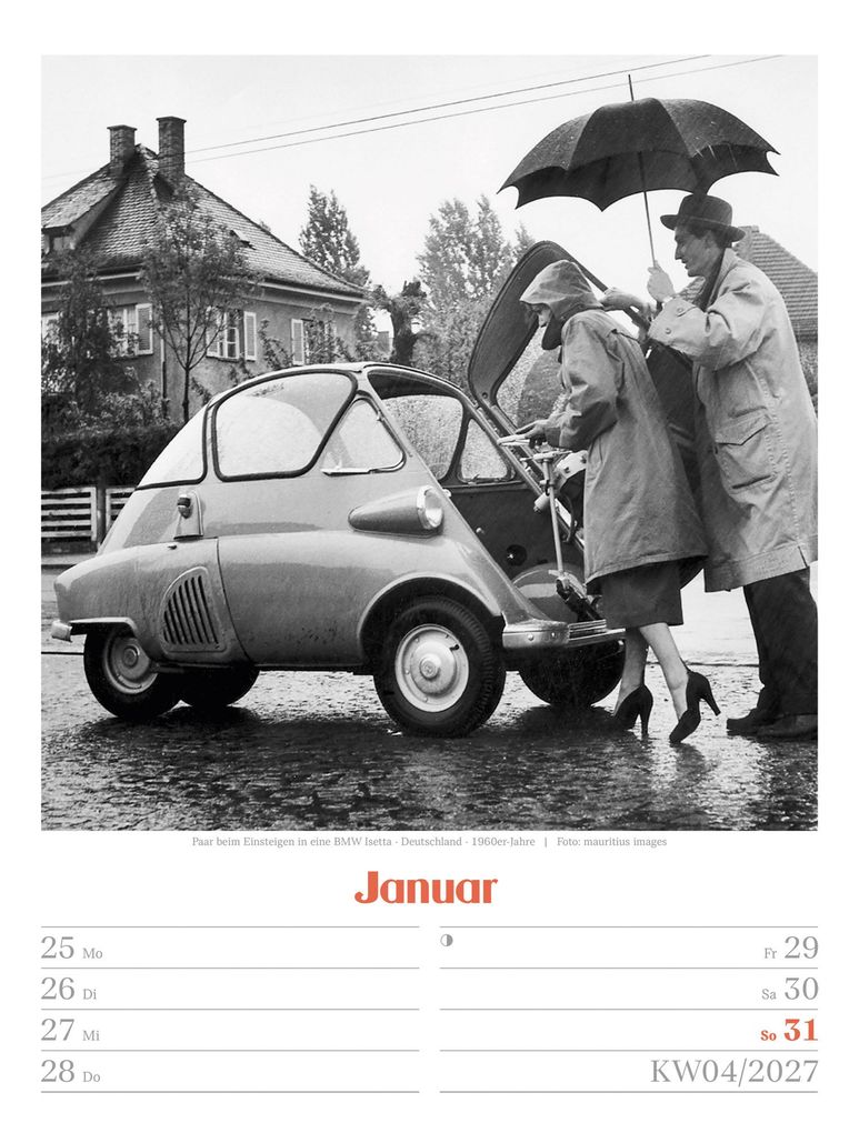 Weitere Ansicht: Die gute alte Zeit Wochenplaner Kalender 2027 | Ackermann Kunstverlag GmbH