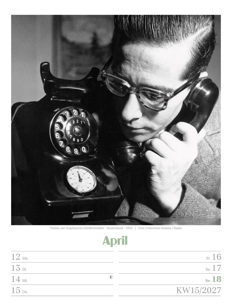 Weitere Ansicht: Die gute alte Zeit Wochenplaner Kalender 2027 | Ackermann Kunstverlag GmbH