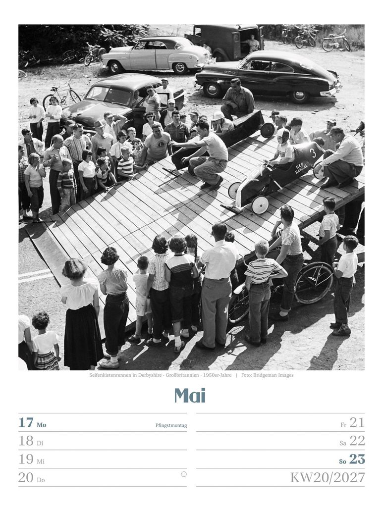 Weitere Ansicht: Die gute alte Zeit Wochenplaner Kalender 2027 | Ackermann Kunstverlag GmbH