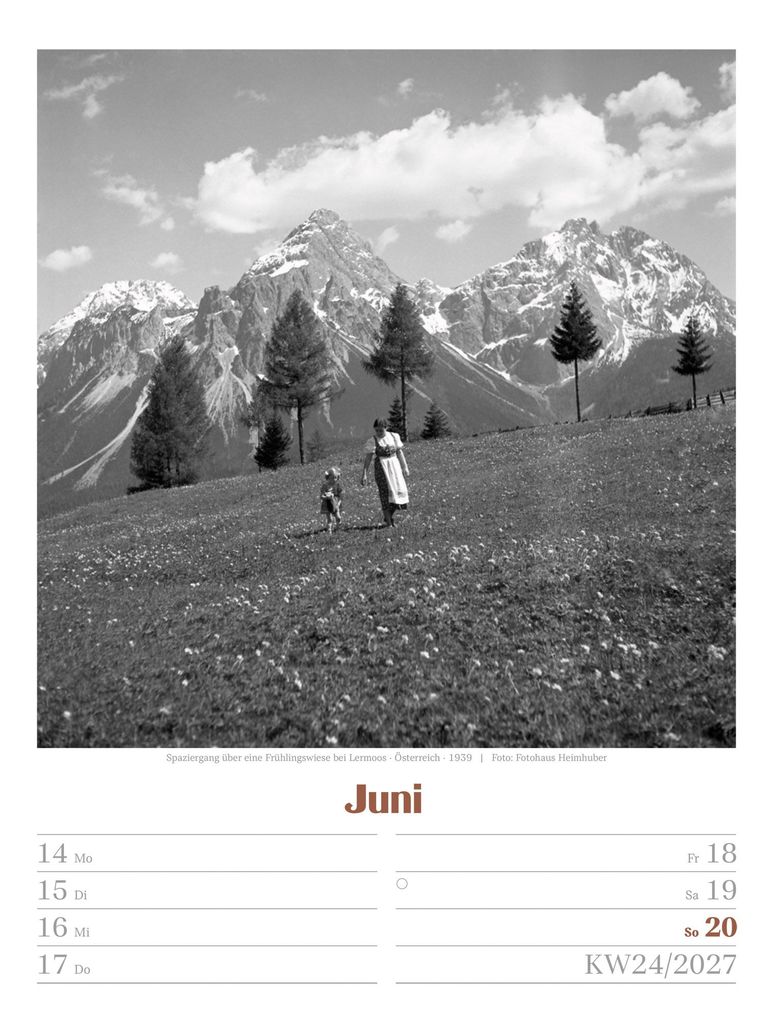 Weitere Ansicht: Die gute alte Zeit Wochenplaner Kalender 2027 | Ackermann Kunstverlag GmbH