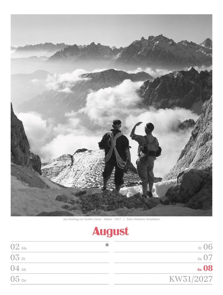 Weitere Ansicht: Die gute alte Zeit Wochenplaner Kalender 2027 | Ackermann Kunstverlag GmbH