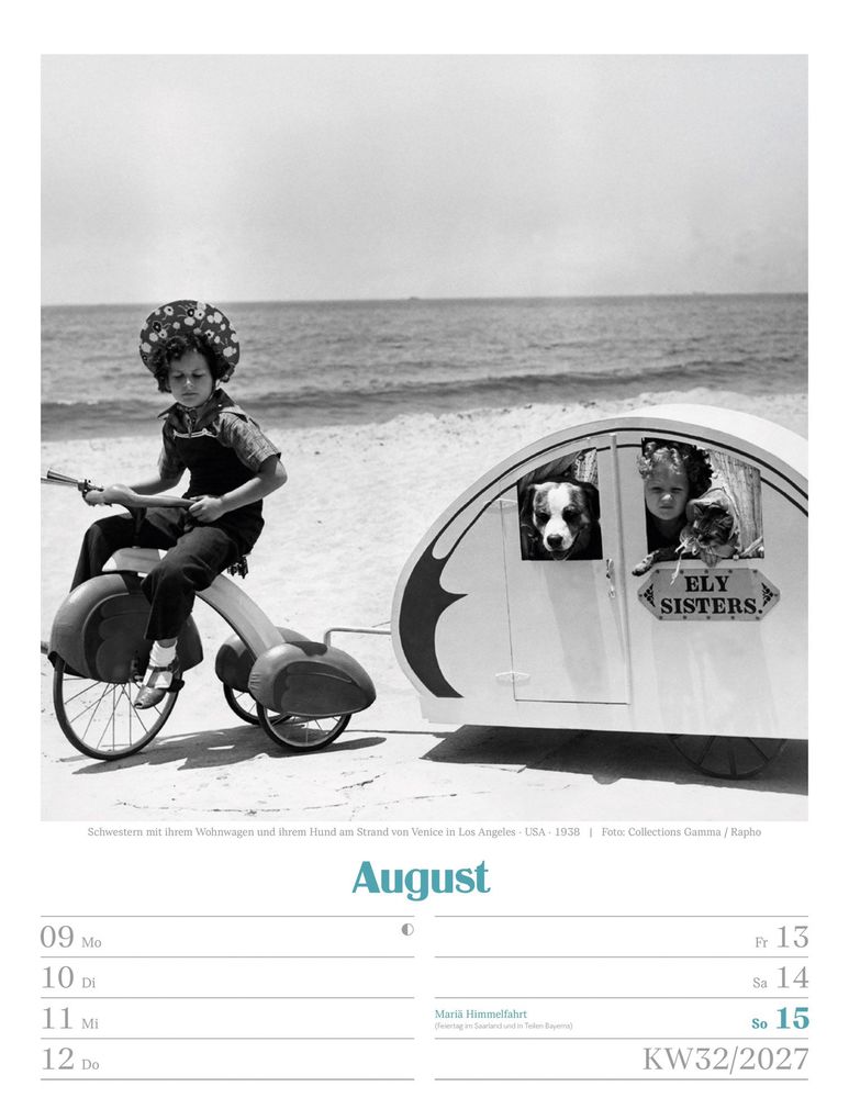 Weitere Ansicht: Die gute alte Zeit Wochenplaner Kalender 2027 | Ackermann Kunstverlag GmbH
