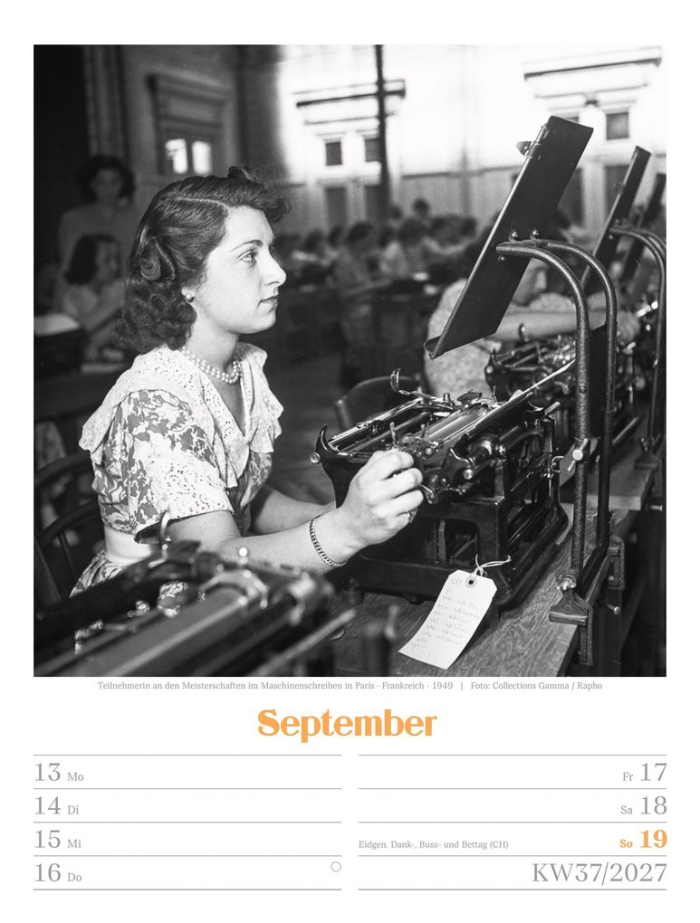 Weitere Ansicht: Die gute alte Zeit Wochenplaner Kalender 2027 | Ackermann Kunstverlag GmbH
