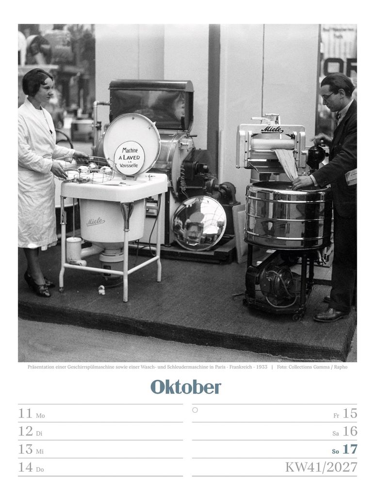 Weitere Ansicht: Die gute alte Zeit Wochenplaner Kalender 2027 | Ackermann Kunstverlag GmbH