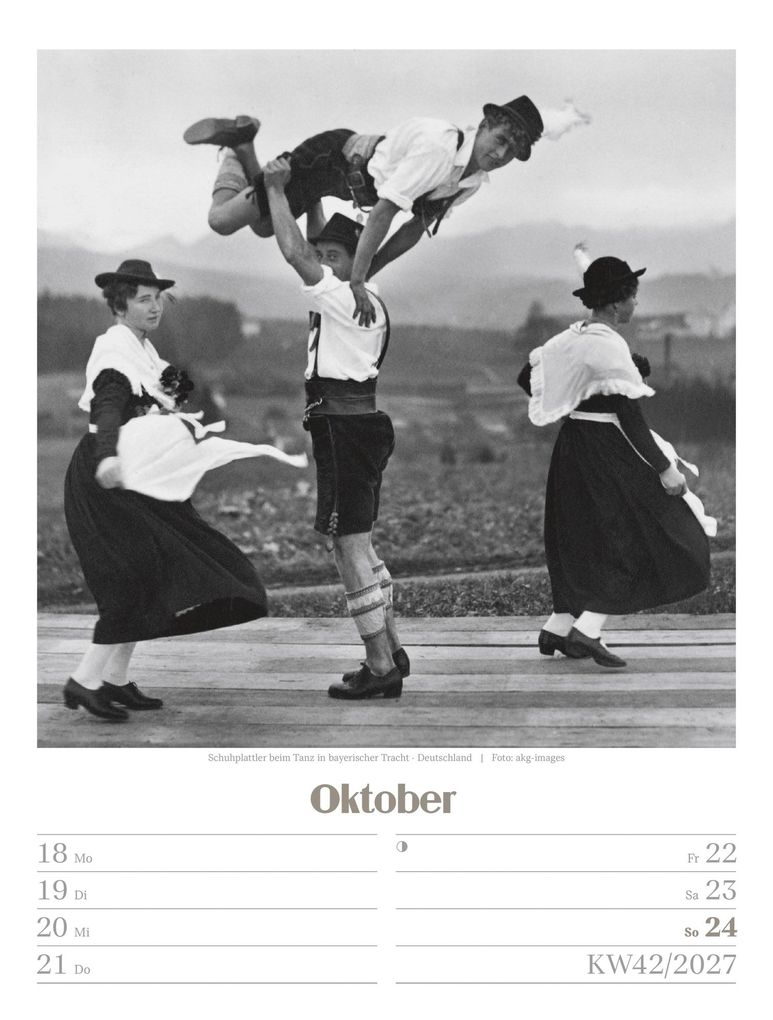 Weitere Ansicht: Die gute alte Zeit Wochenplaner Kalender 2027 | Ackermann Kunstverlag GmbH