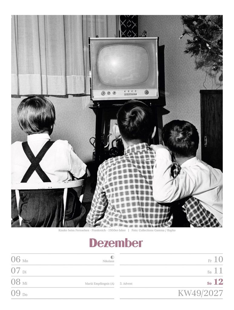 Weitere Ansicht: Die gute alte Zeit Wochenplaner Kalender 2027 | Ackermann Kunstverlag GmbH