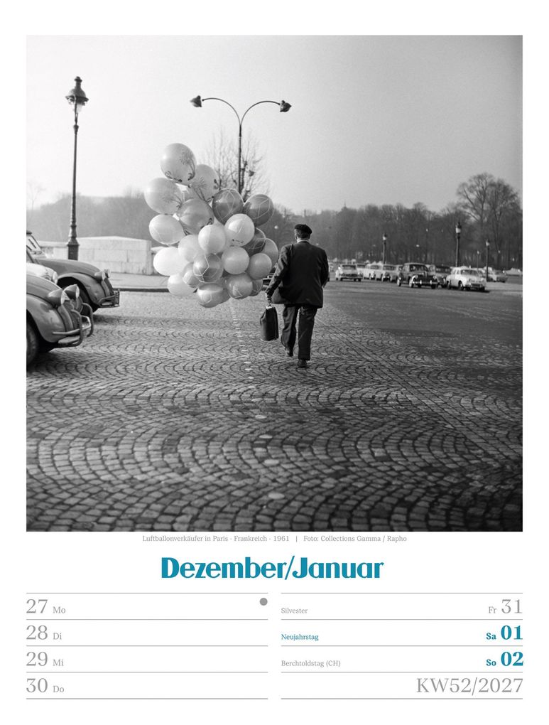 Weitere Ansicht: Die gute alte Zeit Wochenplaner Kalender 2027 | Ackermann Kunstverlag GmbH