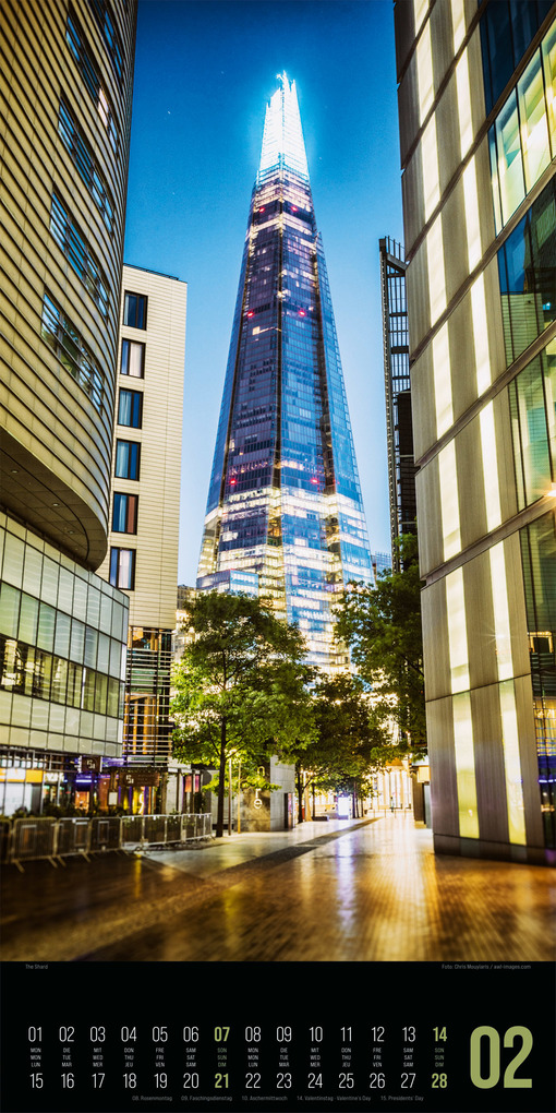 Weitere Ansicht: Inside London Kalender 2027 | Ackermann Kunstverlag GmbH