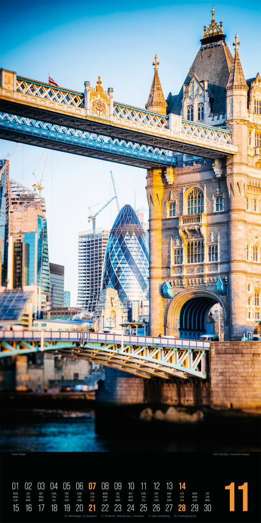 Weitere Ansicht: Inside London Kalender 2027 | Ackermann Kunstverlag GmbH