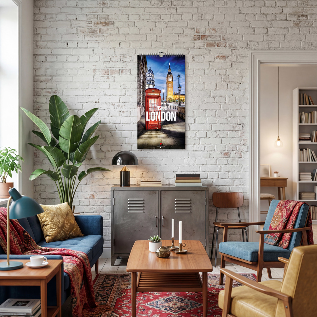 Weitere Ansicht: Inside London Kalender 2027 | Ackermann Kunstverlag GmbH