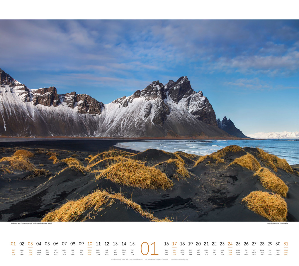 Weitere Ansicht: Phantastische Landschaften Kalender 2027 | Ackermann Kunstverlag GmbH
