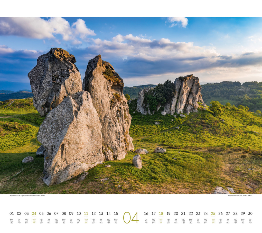 Weitere Ansicht: Phantastische Landschaften Kalender 2027 | Ackermann Kunstverlag GmbH