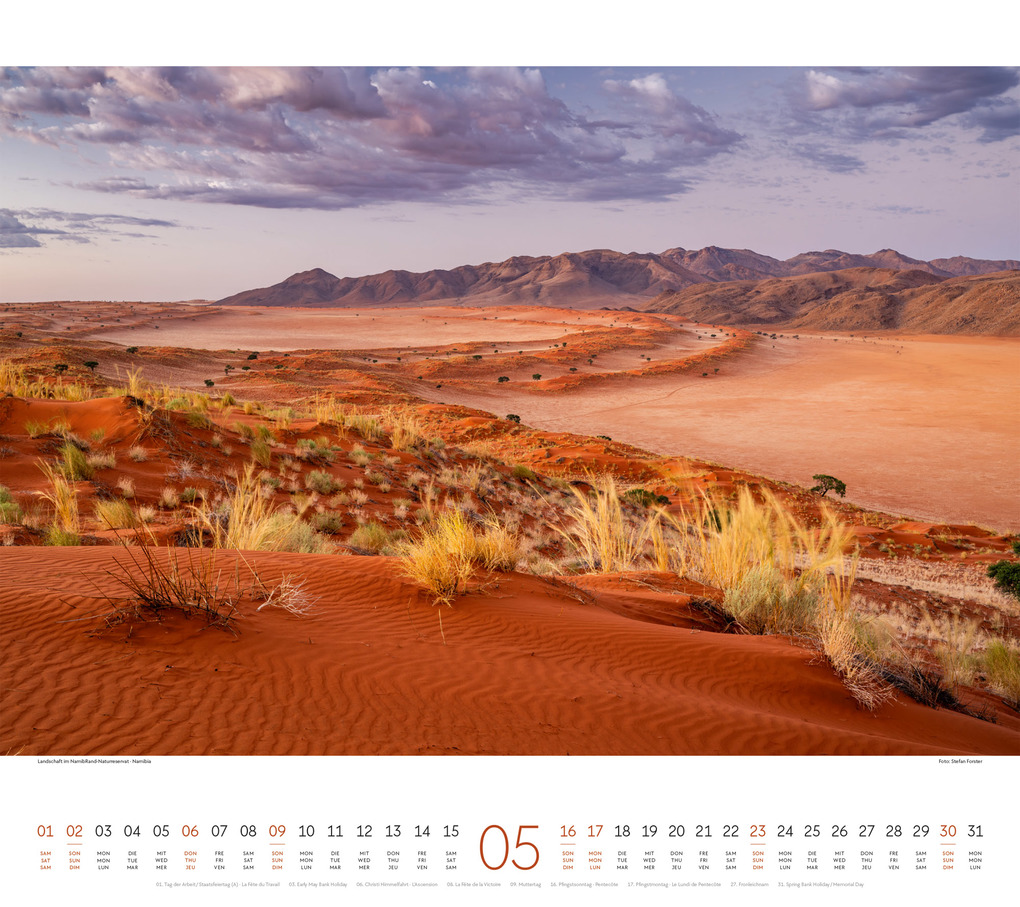 Weitere Ansicht: Phantastische Landschaften Kalender 2027 | Ackermann Kunstverlag GmbH