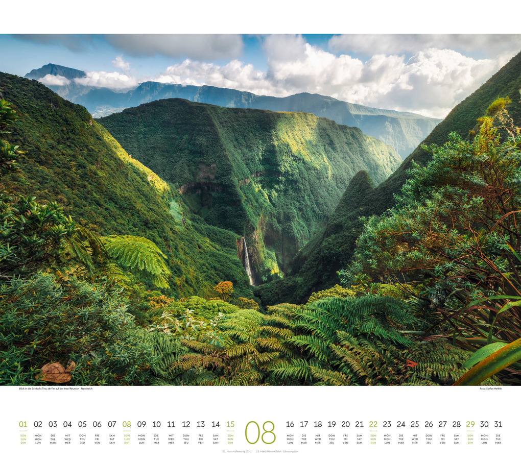 Weitere Ansicht: Phantastische Landschaften Kalender 2027 | Ackermann Kunstverlag GmbH