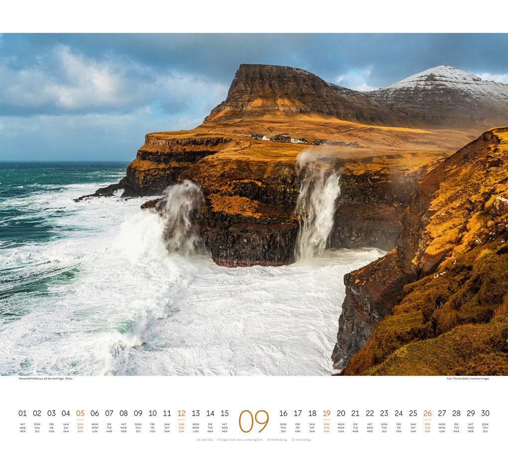 Weitere Ansicht: Phantastische Landschaften Kalender 2027 | Ackermann Kunstverlag GmbH