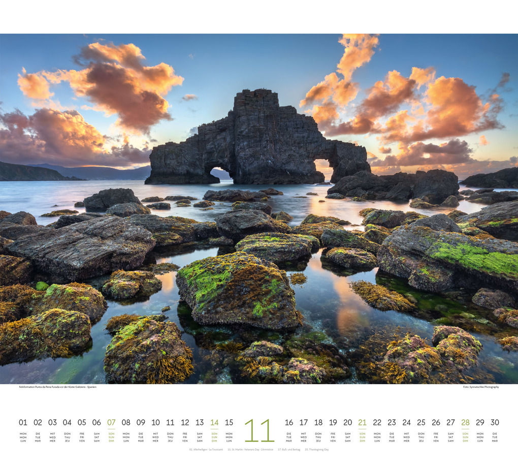 Weitere Ansicht: Phantastische Landschaften Kalender 2027 | Ackermann Kunstverlag GmbH