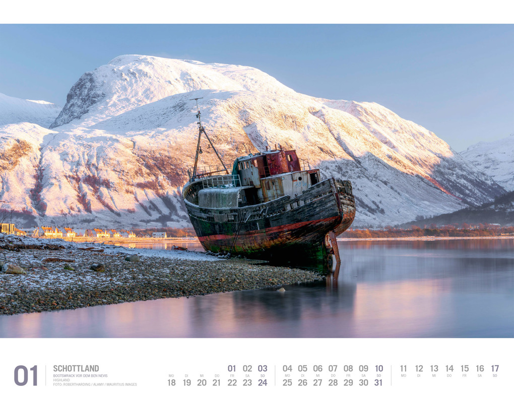 Weitere Ansicht: Schottland Kalender 2027 | Unterwegs zwischen Highlands und Hebriden | Ackermann Kunstverlag GmbH
