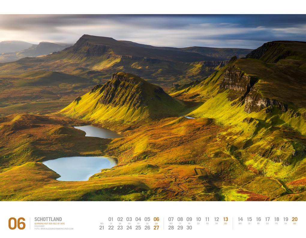 Weitere Ansicht: Schottland Kalender 2027 | Unterwegs zwischen Highlands und Hebriden | Ackermann Kunstverlag GmbH
