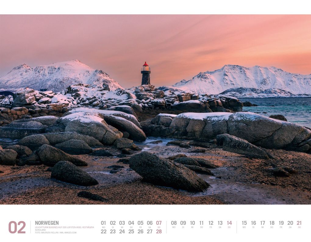 Weitere Ansicht: Norwegen Kalender 2027 | Unterwegs zwischen Fjordland und Nordkap | Ackermann Kunstverlag GmbH