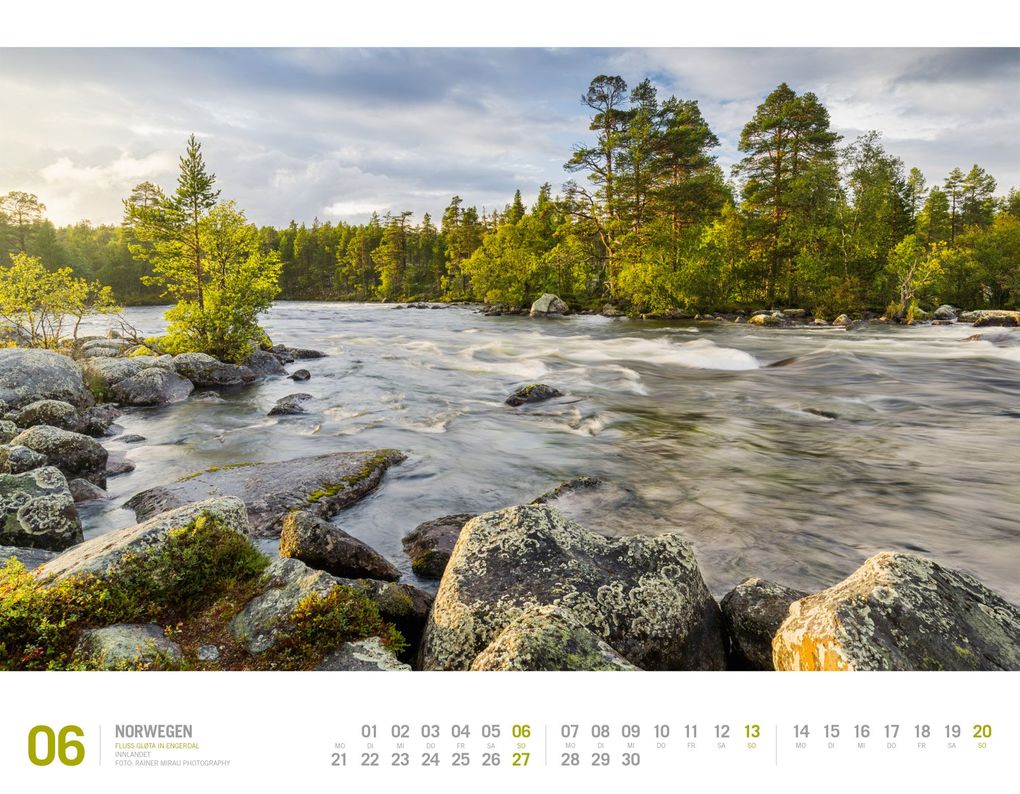 Weitere Ansicht: Norwegen Kalender 2027 | Unterwegs zwischen Fjordland und Nordkap | Ackermann Kunstverlag GmbH