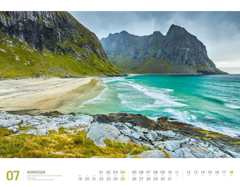 Weitere Ansicht: Norwegen Kalender 2027 | Unterwegs zwischen Fjordland und Nordkap | Ackermann Kunstverlag GmbH