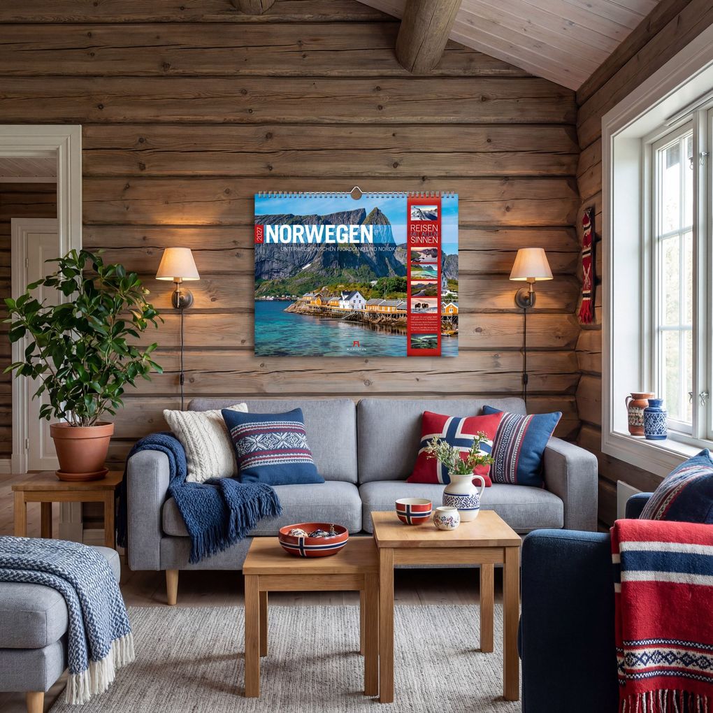 Weitere Ansicht: Norwegen Kalender 2027 | Unterwegs zwischen Fjordland und Nordkap | Ackermann Kunstverlag GmbH