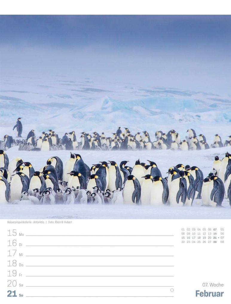 Weitere Ansicht: Planet Erde Wochenplaner Kalender 2027 | Landschaften der Welt | Ackermann Kunstverlag GmbH